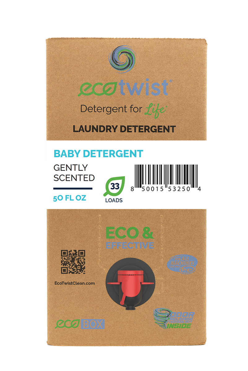 EcoTwist Laundry Detergent Baby Gently Scented EcoTwist Store