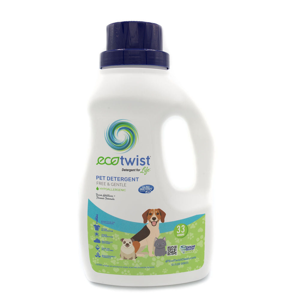 hypoallergenic fragrance-free detergent for pet bedding